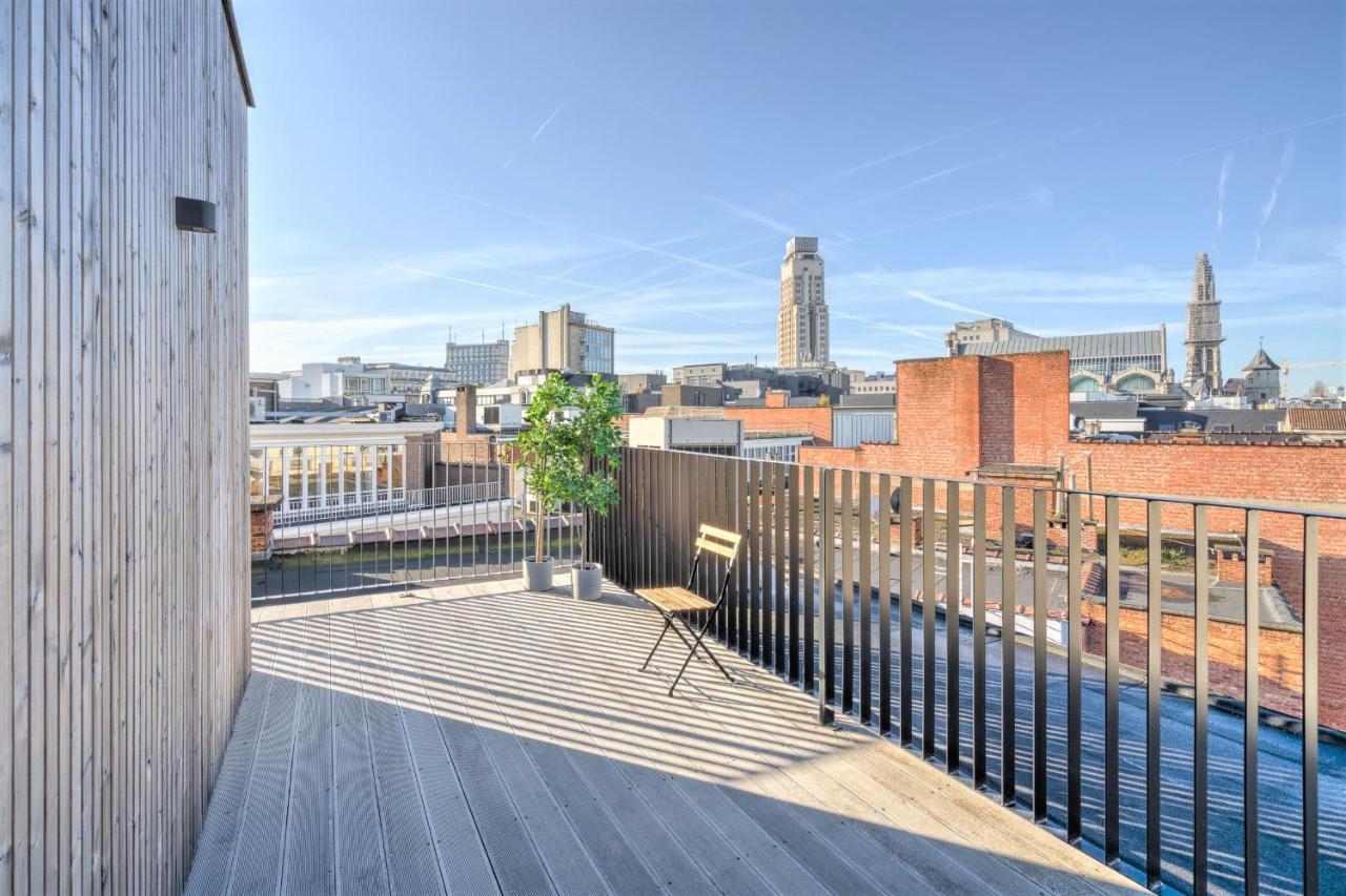 The Meir Lodge. Apartments In Heart Of Antwerpen Eksteriør billede