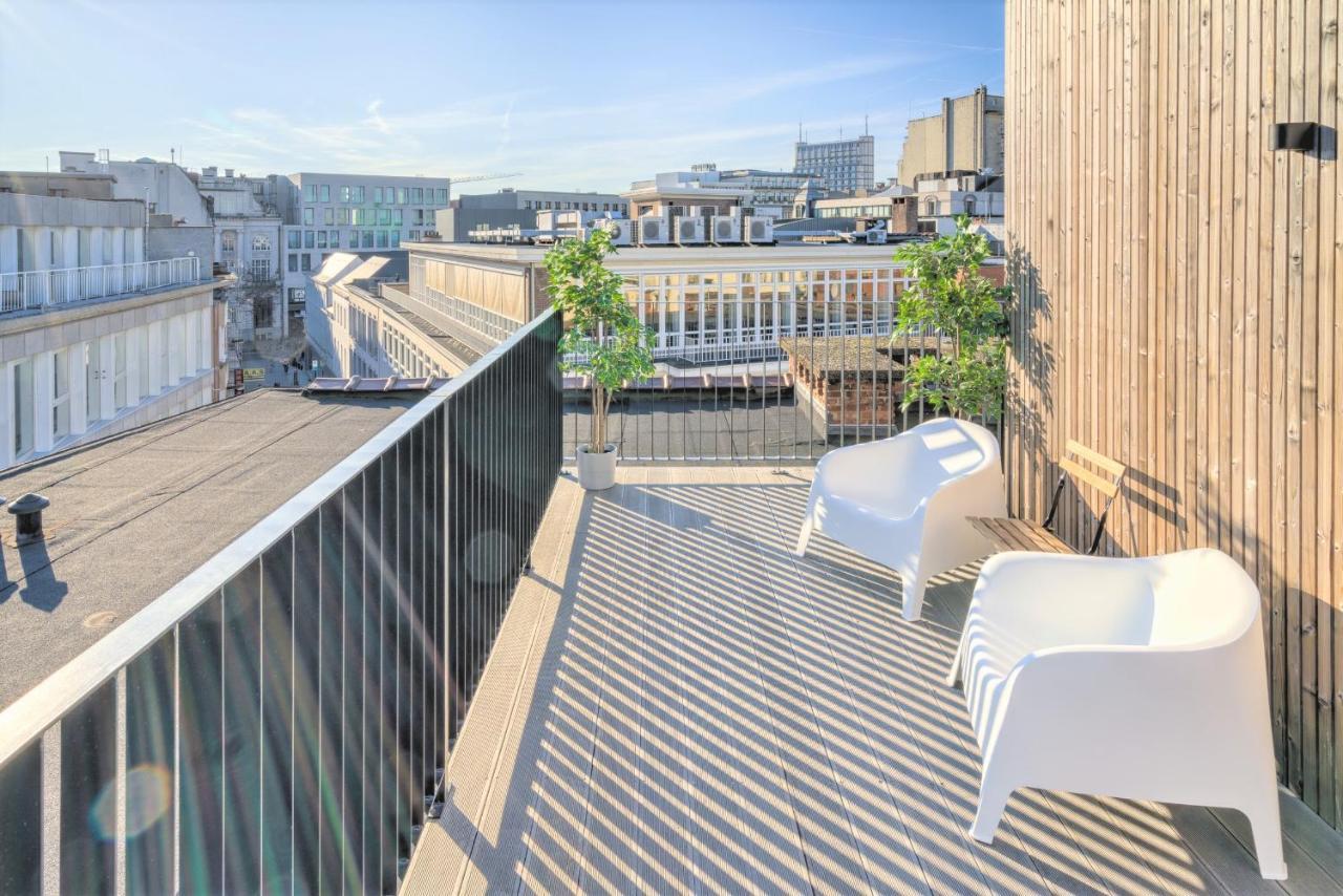 The Meir Lodge. Apartments In Heart Of Antwerpen Eksteriør billede
