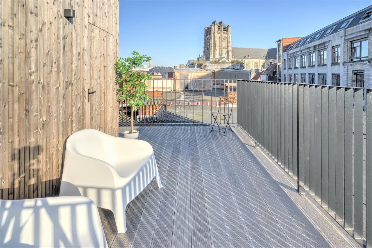 The Meir Lodge. Apartments In Heart Of Antwerpen Eksteriør billede