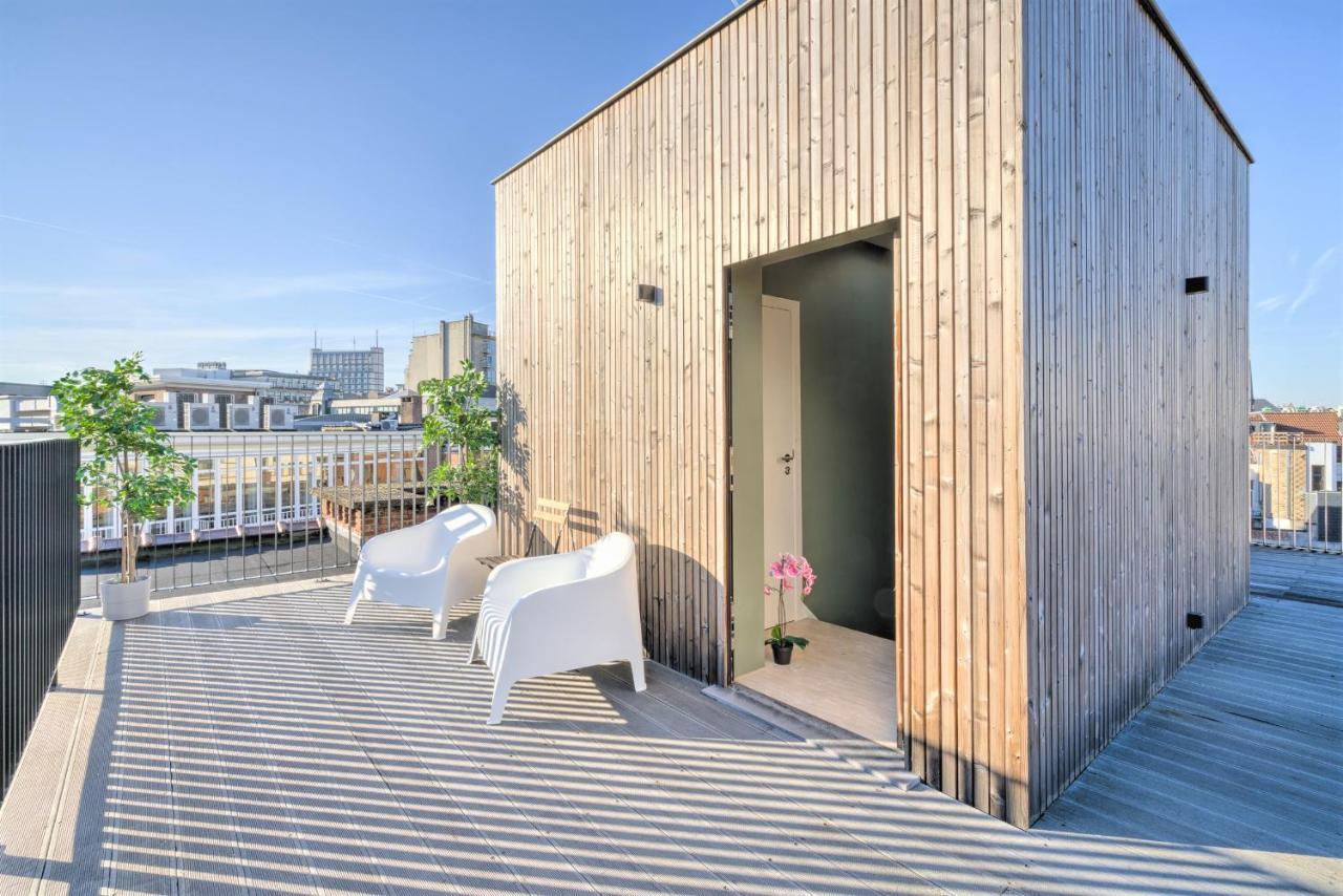 The Meir Lodge. Apartments In Heart Of Antwerpen Eksteriør billede