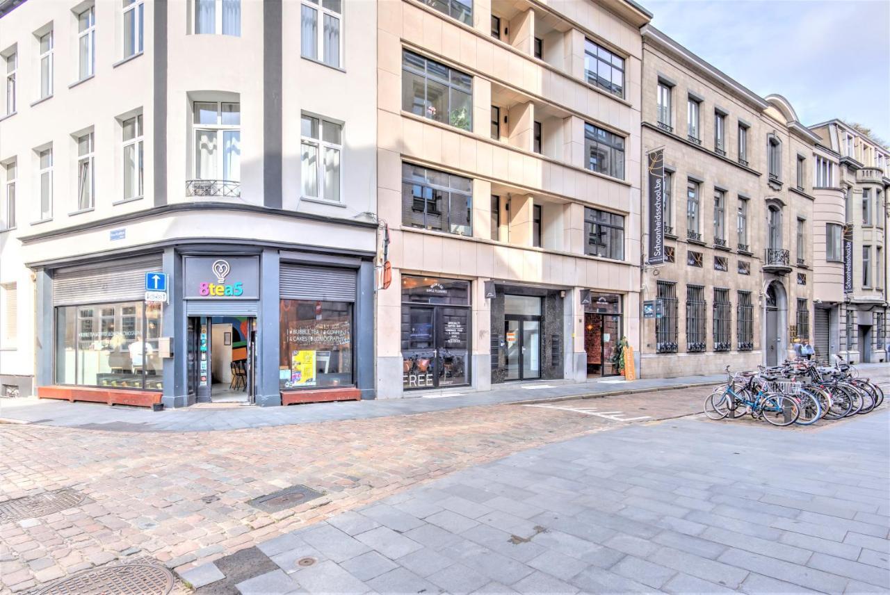 The Meir Lodge. Apartments In Heart Of Antwerpen Eksteriør billede
